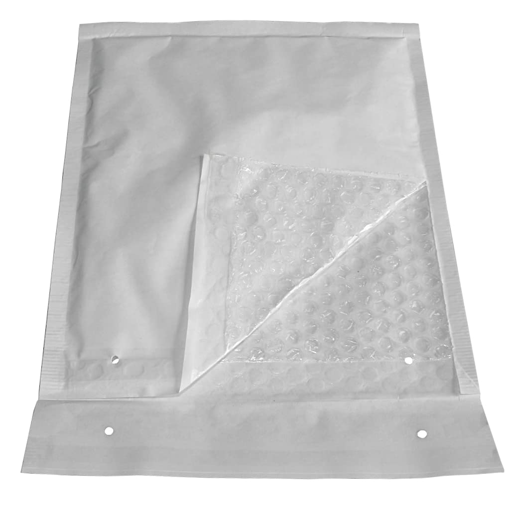 TIBU Torba bąbelkowa, materiał do pakowania, koperty, koperty bąbelkowe, koperty bąbelkowe, rozmiar A 120 x 175 mm, 100 x 165 mm, 500 sztuk