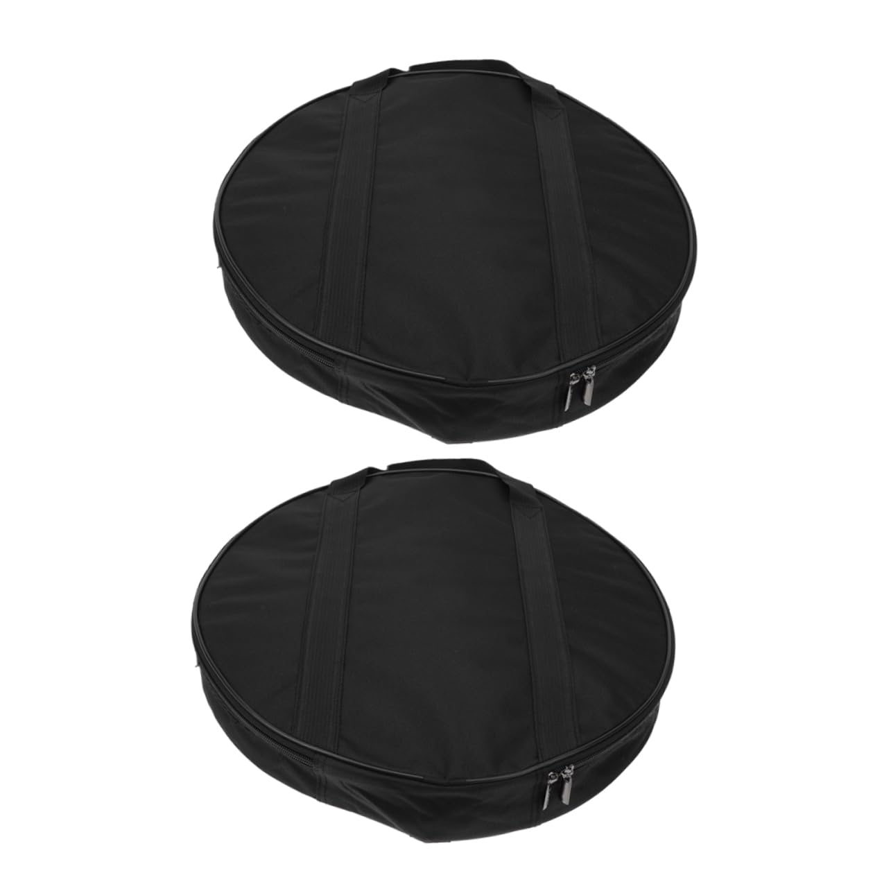 Abaodam 2pcs Large Tote Bag for Cymbals Waterproof Storage Bag Oxford Fabric Gong Holder Handle Easy to Carry Transport