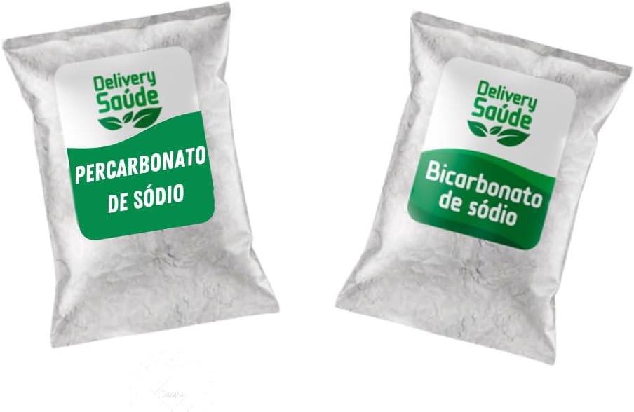 Percarbonato de Sódio Bicarbonato de Sódio 2Kg 100% Puro Clareado...