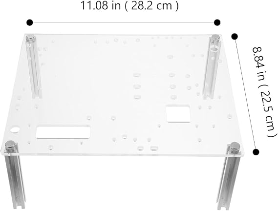 Open Frame Computer Case DIY Chassis Bracket Sturdy Base Stand
