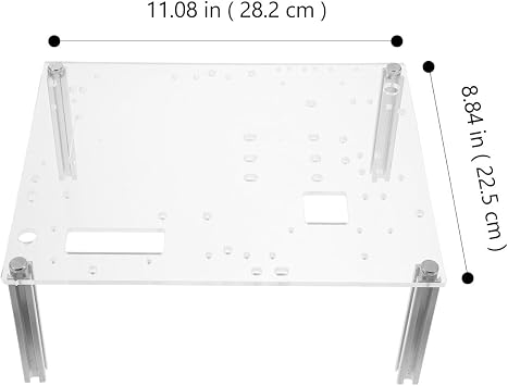 Open Frame Computer Case DIY Chassis Bracket Sturdy Base Stand