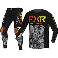 ★ モトクロスジャージ 上下セット 長袖 バイク用 オフロードジャージL Amazon.co.jp: DEUSAモトクロスジャージ 上下セット オフロード