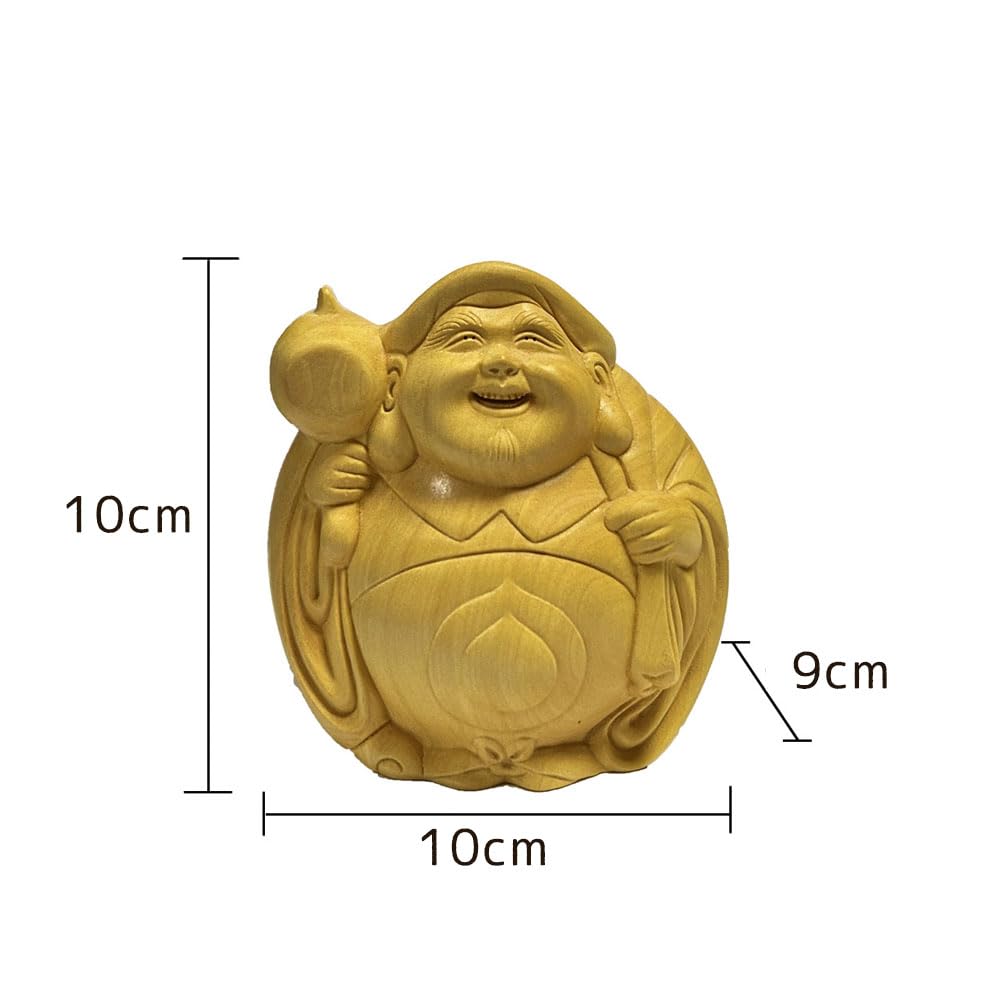 Amazon｜七福神 大黒天 恵比寿 木彫り ツゲ 柘植 金運 開運 風水グッズ