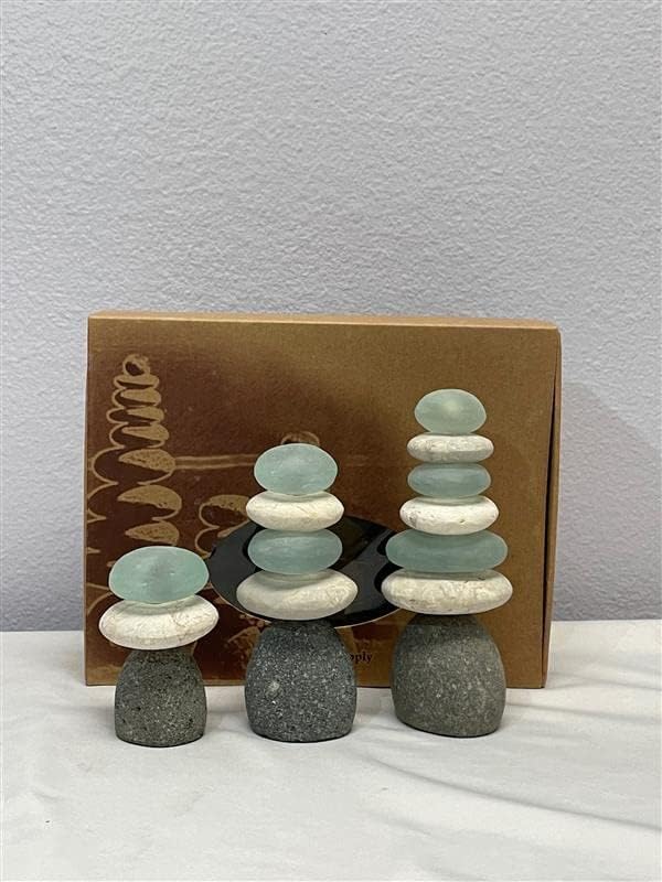 Garden Age Supply Medium Side2Side Rock Cairn main image 1