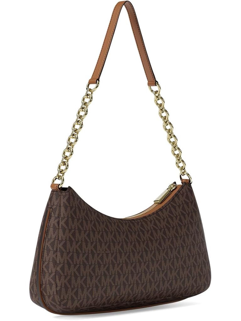 Brown Michael Kors Nolita Medium Chain Pouchette
