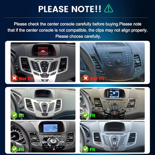 [2+64G] for Ford Fiesta 2009-2017 Android Car Stereo - 9 inch HD Touch Screen DSP Audio - Wireless Carplay and Android Auto, WiFi, GPS, Mirror Link?FM/RDS Radio, SWC + Canbus + AHD Backup Camera
