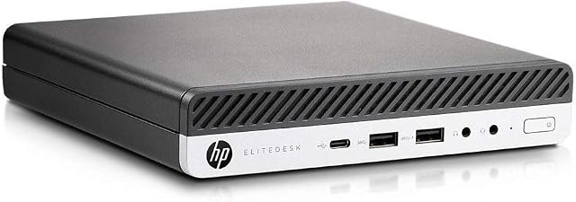 HP EliteDesk 800 G3 Mini PC i5 512GB SSD 16GB RAM (Reacondicionado)