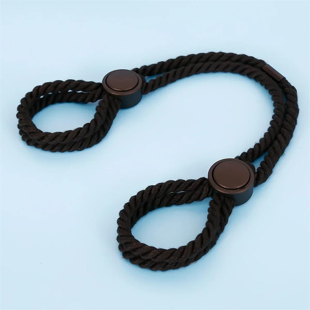 Corde à nouer noire pour plus de plaisir de jeu