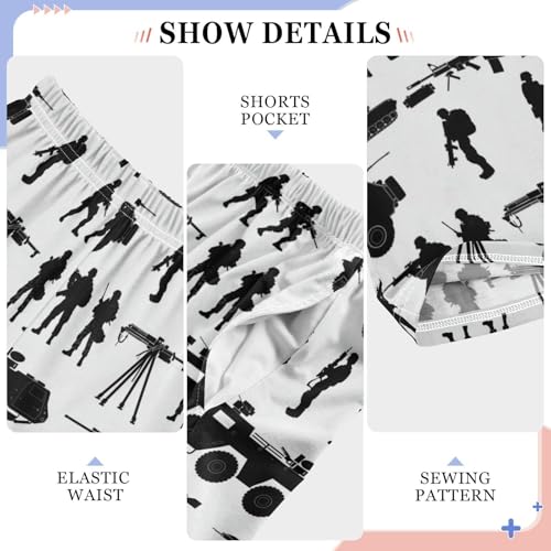 Pajama Bottoms, Silhouette Set Pajamas Pant Lounge Wear Sleep Long Pants Casual Sleepwear PJS4