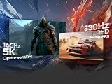 LG Ultragear Evo AI | Écran Gaming Hyper Mini LED 27" 5K | 165Hz 1ms - 8