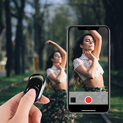 HITSLAM Bluetooth Fernbedienung, Kamera Auslöser mit Drahtlose Bluetooth Technologie… – Ansicht 2