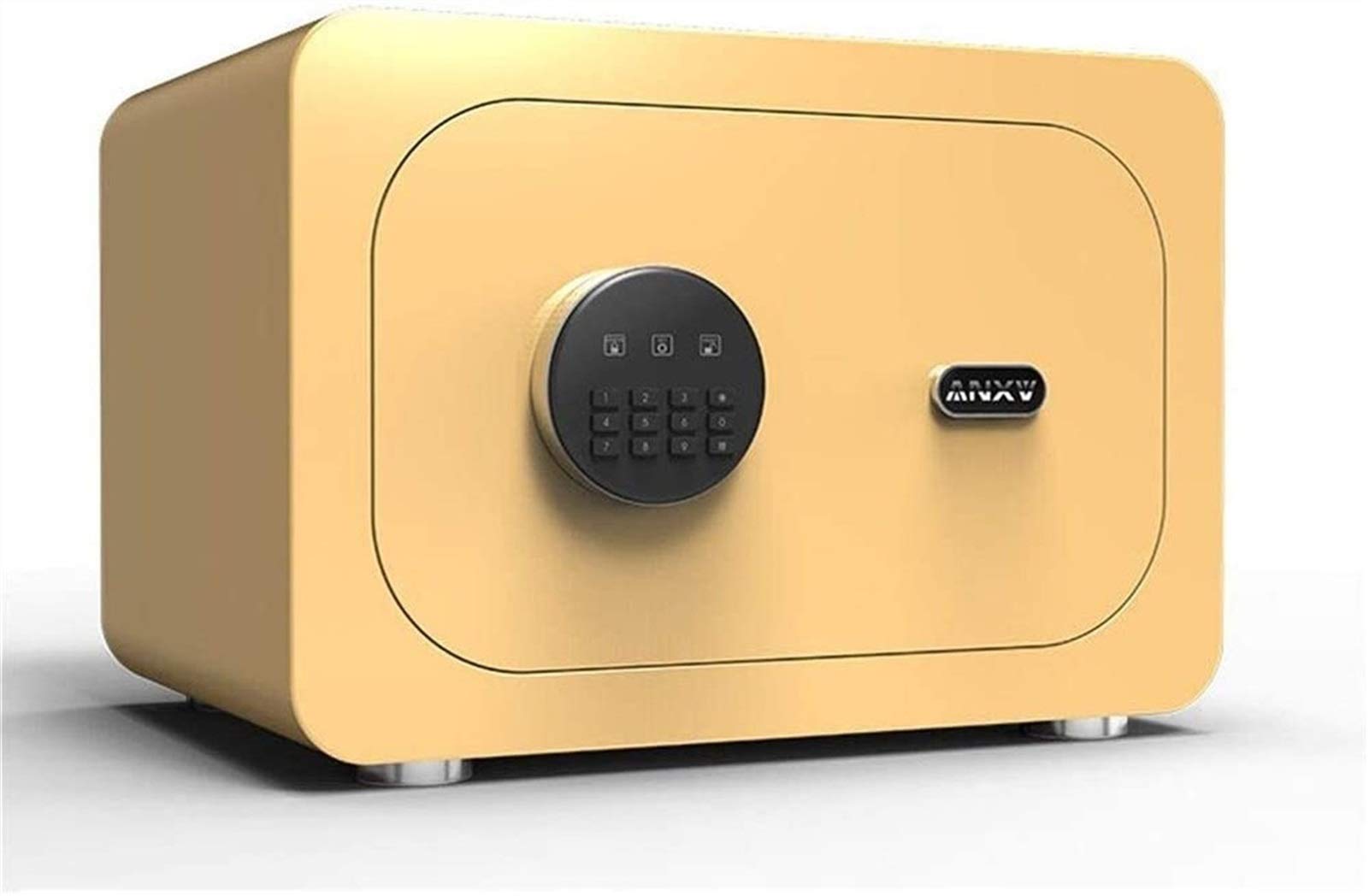 CHUXJ Safe Box High Security Code Safety Cash Box Mall Value Safe Lock Boxes Safe Lockbox Storage Large Capacity Safety Wall Safes Cabinets Cash Boxes Office Invisible Password Cabinet