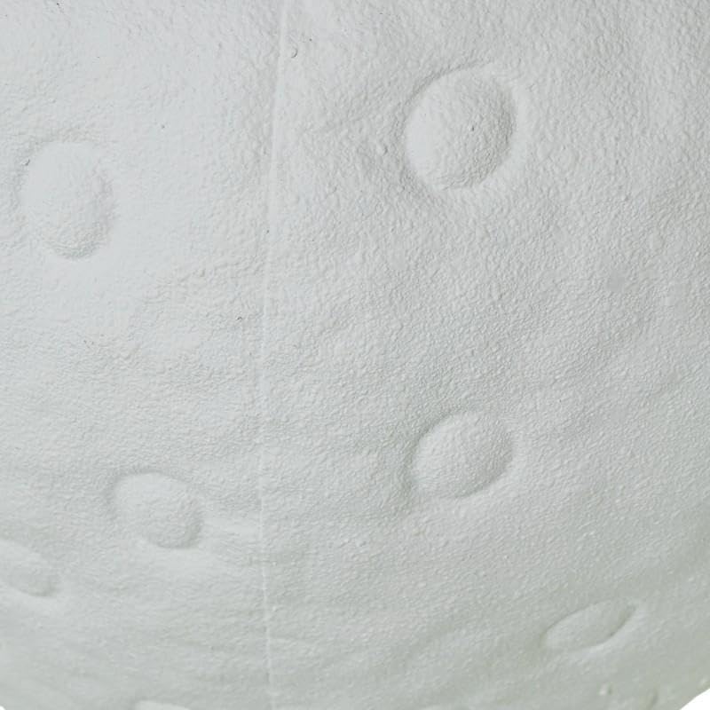 Fraise en métal blanc DRW 54 cm de haut, design grand format - 2