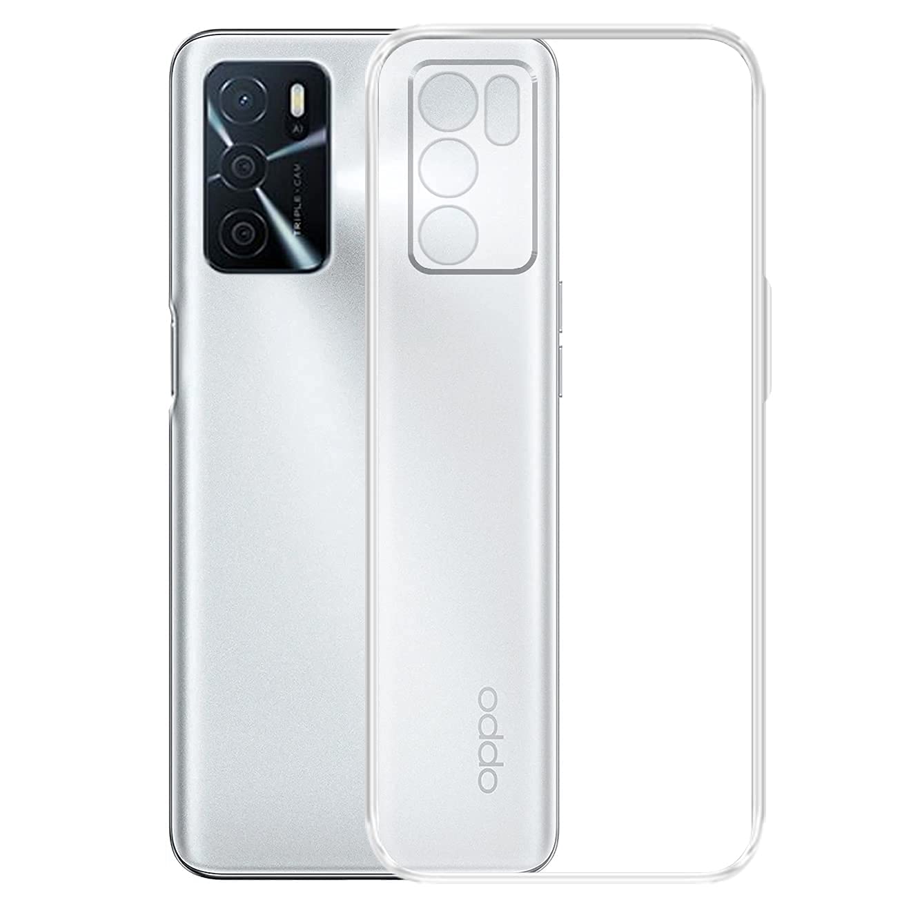 Back Cover Case Soft Silicone and Flexible Mobile Back Case For Oppo A16 (Transparent) (B09CNS2QWL) Amazon Price History, Amazon Price Tracker