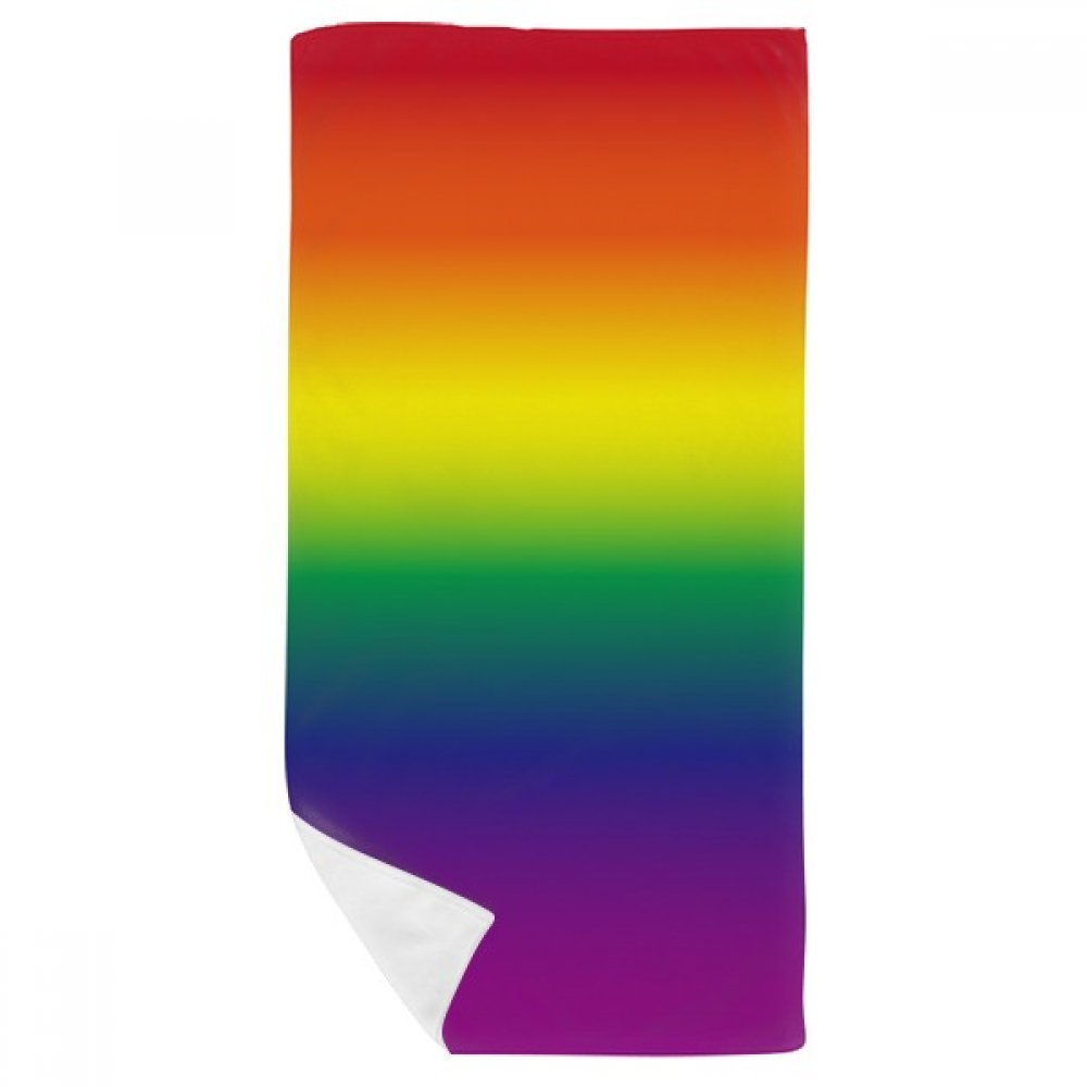 Gant de toilette arc-en-ciel LGBT serviette de bain douce idée cadeau