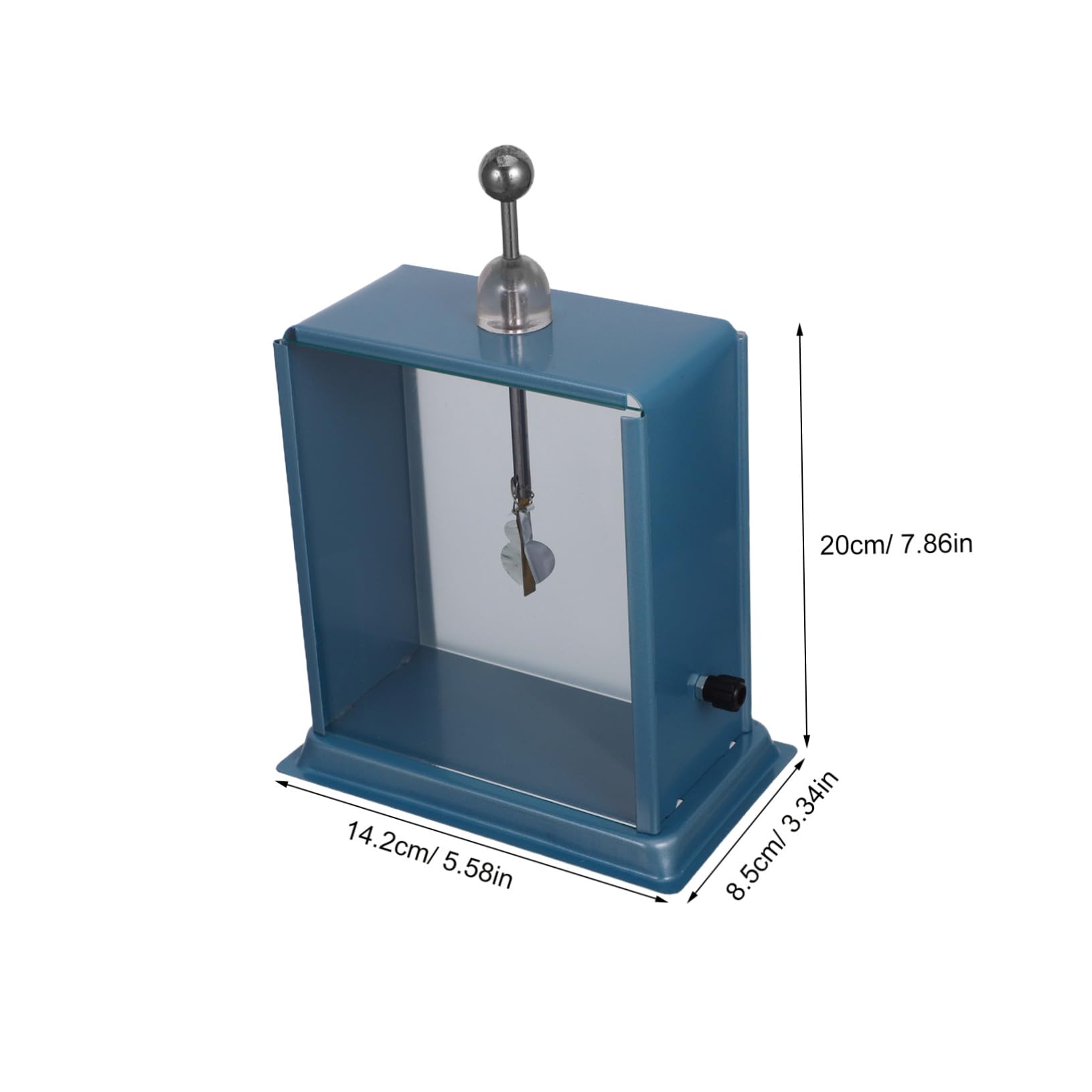 Elettroscopio con Lamina in Ferro per Esperimenti Scientifici in Aula Strumento Didattico per Fisica Rilevatore di Elettricità Statica Preciso per Insegnamento Scolastico