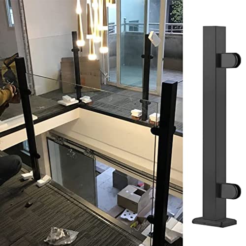 Kit de barandilla de escalera con poste de soporte y accesorios de goma para paneles 2
