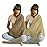 2 Pack Nursing Covers for Breastfeeding, Soft Infinity Scarf Shawl Cover Up - Lightweight, Breathable Privacy Nursing Wrap (Natural Beige, Light Brown)