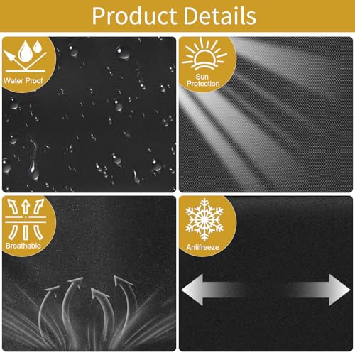 Image of Air Fryer Cover Dust Cover for COSORI 9-in-1 TurboBlaze Air Fryer 6 Qt 13 inch* 10.62 inch*11.80 inch Heavy Duty Heat-Resistant Waterproof Dust-proof Kitchen Appliance Covers