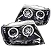 Spyder Auto 847000000000 Jeep Grand Cherokee Black Halogen LED Projector Headlight (8.47E+11)