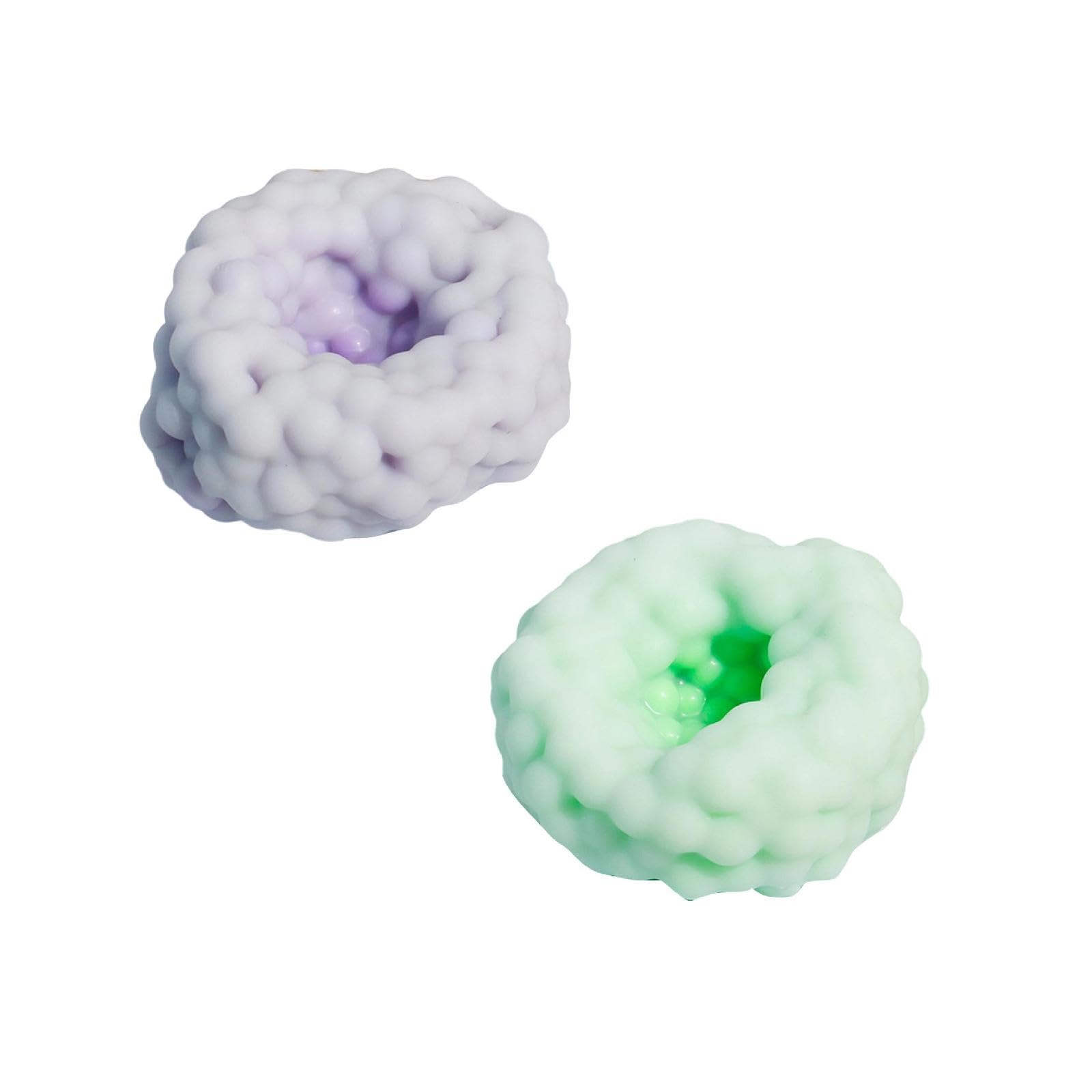 Stress Balls,Squishy Anxiety Relief Fidget Toy with Cloud Texture,Soft and Squeezable Squishy Ball,Ideal for Stress Relief,Focus and Daily Relaxation