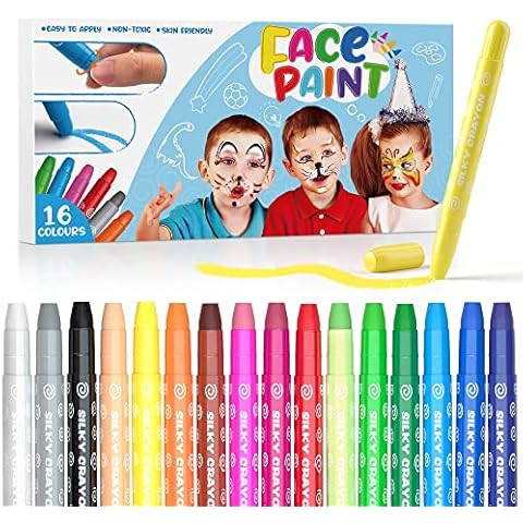 Pintura Cara Niños HENMI 16 Colores Cover