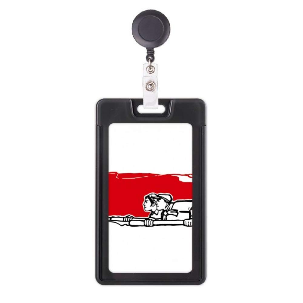 Funda retráctil de bandera roja: protege tu móvil con estilo 5