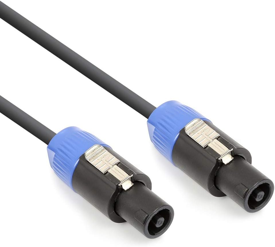 CX302-10 Speaker Cable 10m NL2 to NL2, Durable Heavy Duty Professional Audio Leads, Reliable Performance for DJs, Musicians, Live Sound and PA Systems
