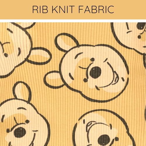 Image of Disney Girls' Ribbed Long Sleeve Tee and Pants Set for Baby & Kids