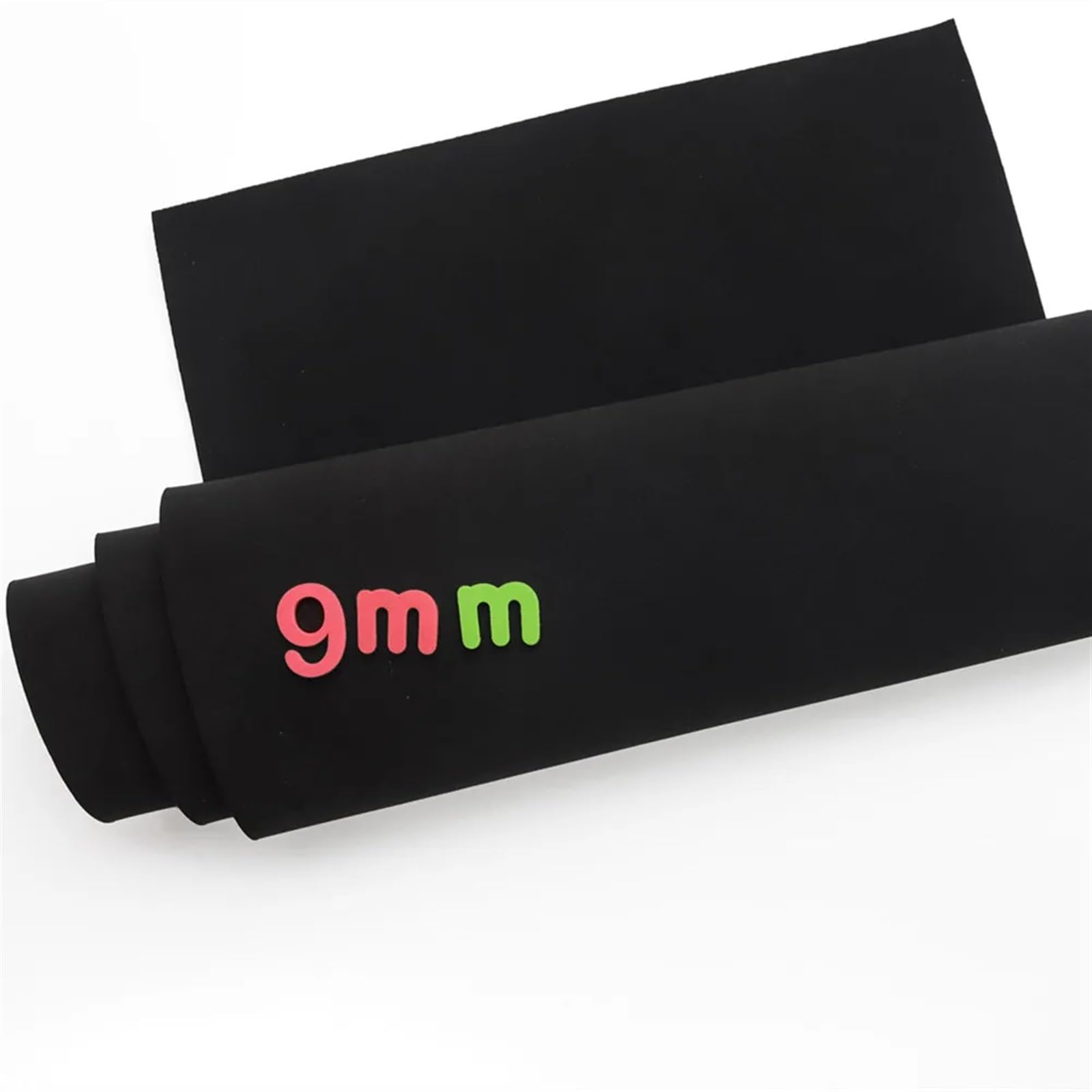 Neopren Stoff Wasserdichter Neoprenanzug, Neopren-Nähstoff, extra dicker 9-mm-Stretchstoff, anderer Stoff, gestrickter Stretch-Polyester(135cm x 45cm)