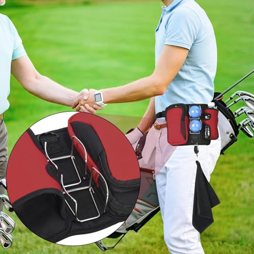 Sac de golf banane compact pour ranger serviettes, clés et bouteilles d'eau