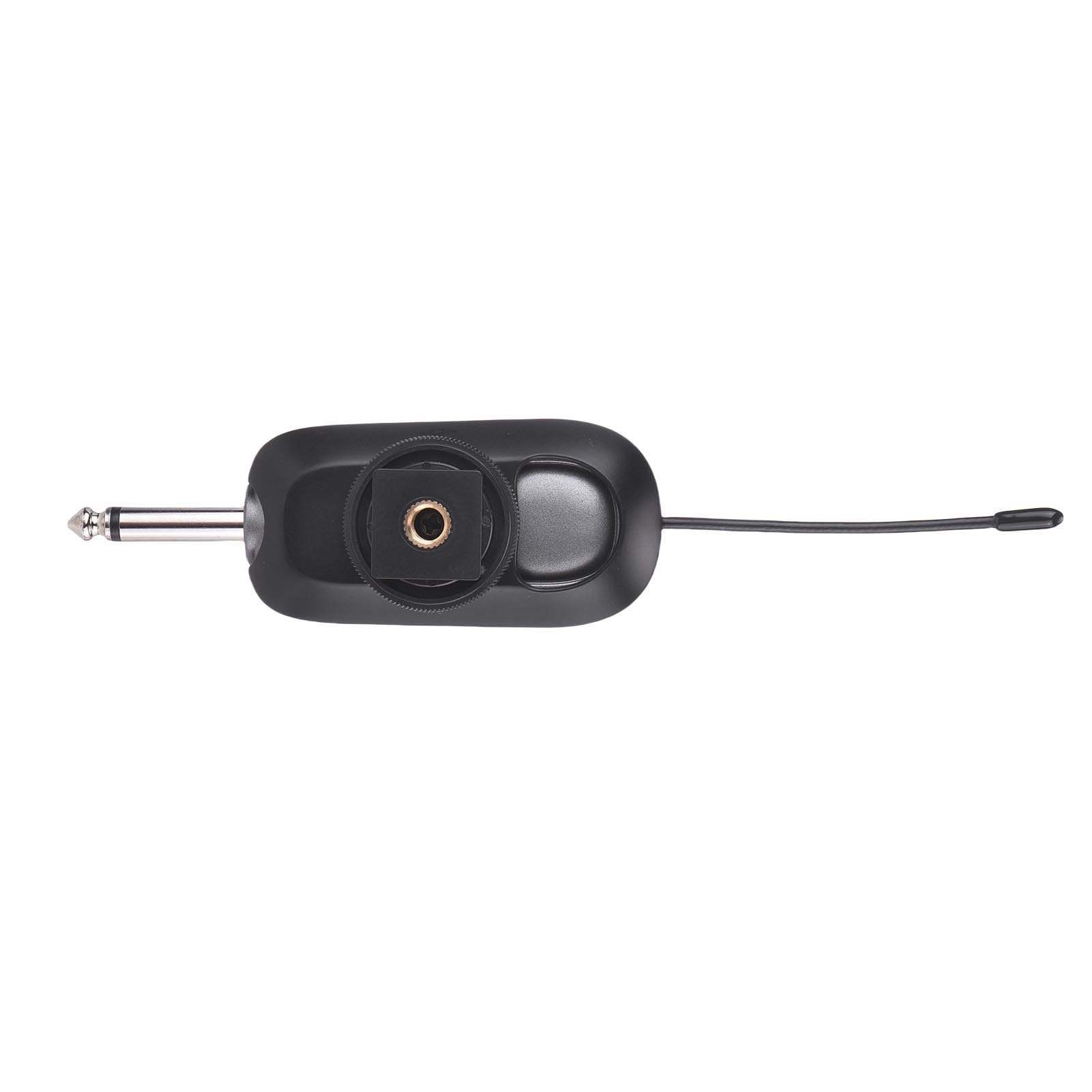 Jiawu Set Radiomicrofono UHF Ad Alte Prestazioni con Morsetto per Cuffia/microfono con Supporto - Ideale per Discorsi in Pubblico e Matrimoni