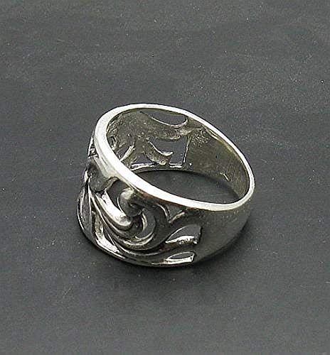 Bague en argent Fleurs 925 Empress | Argent massif durable - 4