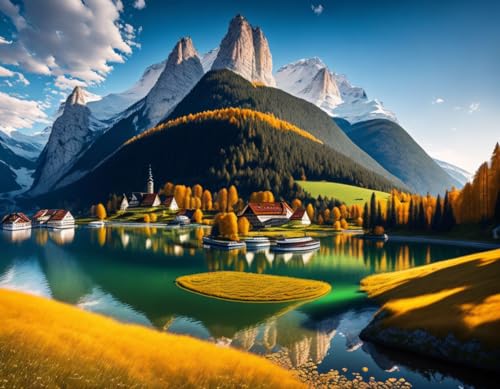 Affiches sur toile SERENDIPITP 58x90 cm poster paysage idyllique sans cadre