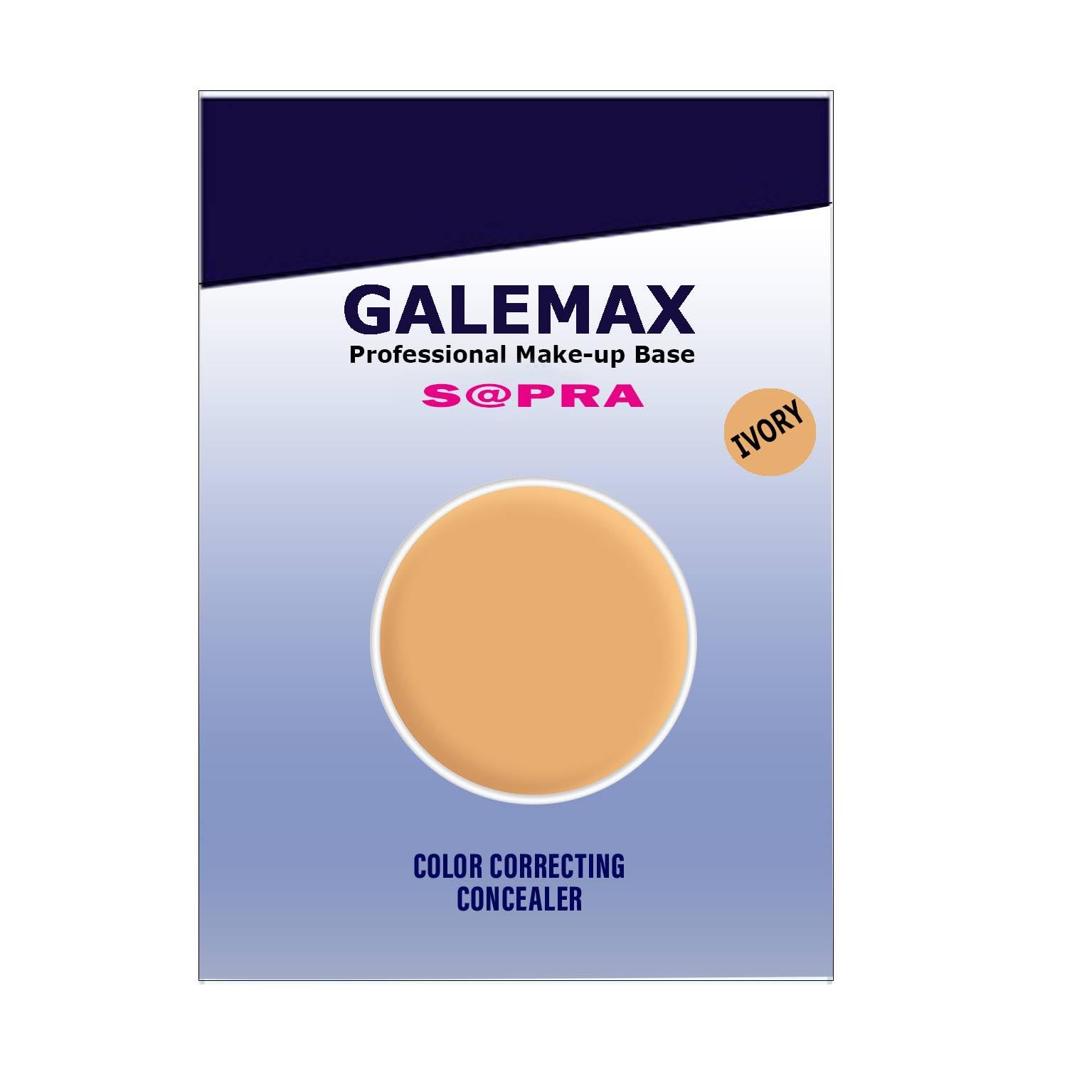 GALEMAX professional makeup base creamy foundation shade FS Ivory.