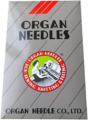 30pcs Compatible for Organ Serger Needle Elx705 705 2022 Chain Stitch Flat Shank Ball Point (Mix Size)