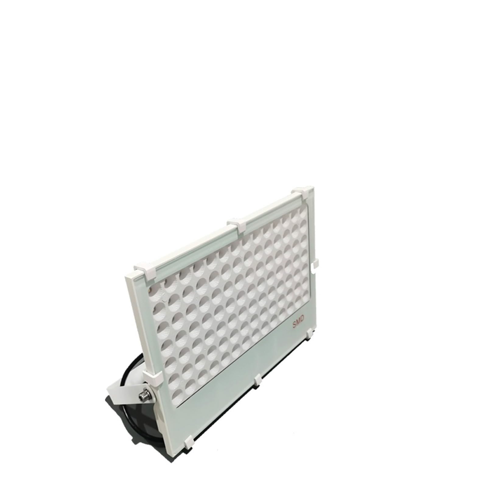 30W 50W 100W Bianco O Nero Led Luce Di Inondazione Illuminazione Esterna Impermeabile Proiettore SMD Lampada Da Costruzione Luminosa Ad Alta Potenza Faretti da Esterno(White housing,50W)