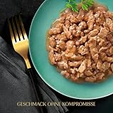 SHEBA Adult Katzenfutter nass - 32x85g Schalen - Geflügel Variation in Sauce - Nassfutter für Katzen - 1 Großpackung