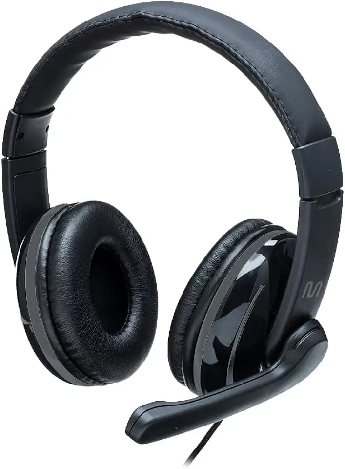 Headset Pro Conexão USB com Mic Preto Multi - PH317