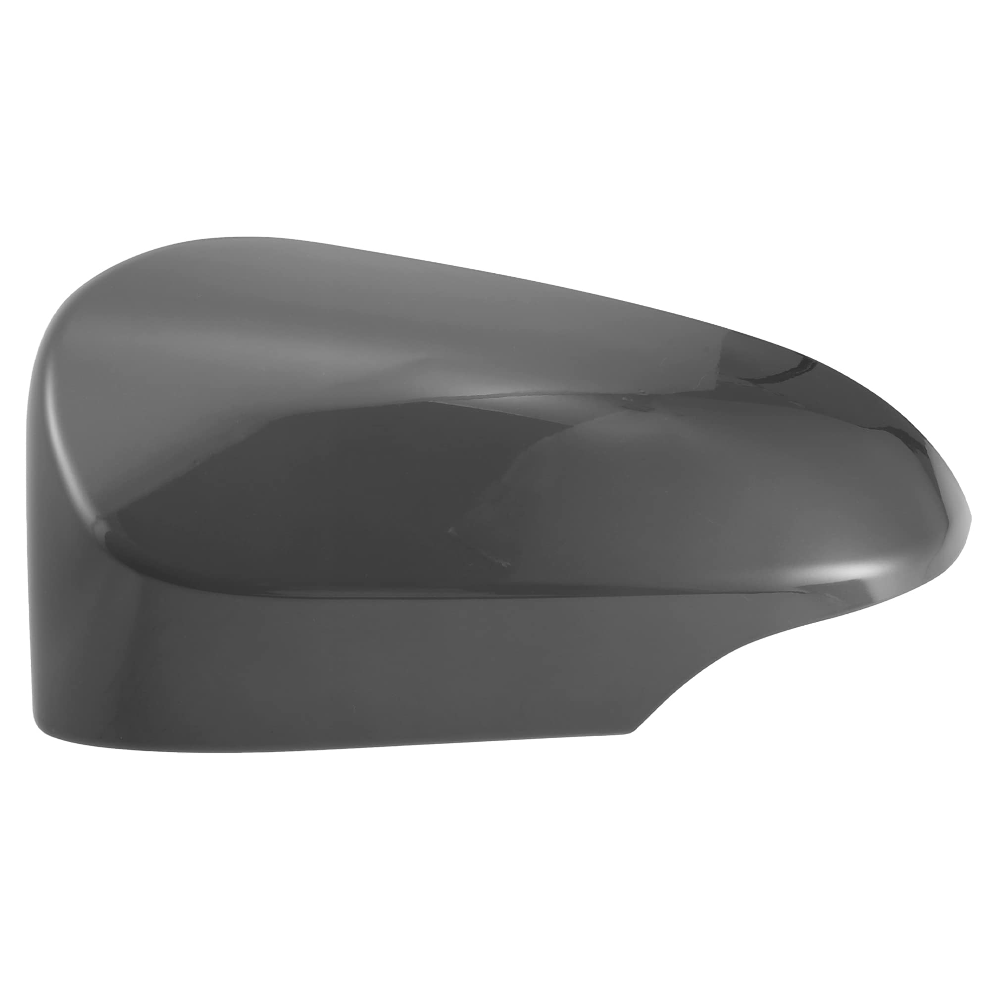 Motoforti Left Side Mirror Cover Cap, Rearview Mirror Cover Cap, for Toyota Yaris 2012-2019, ABS, Gray