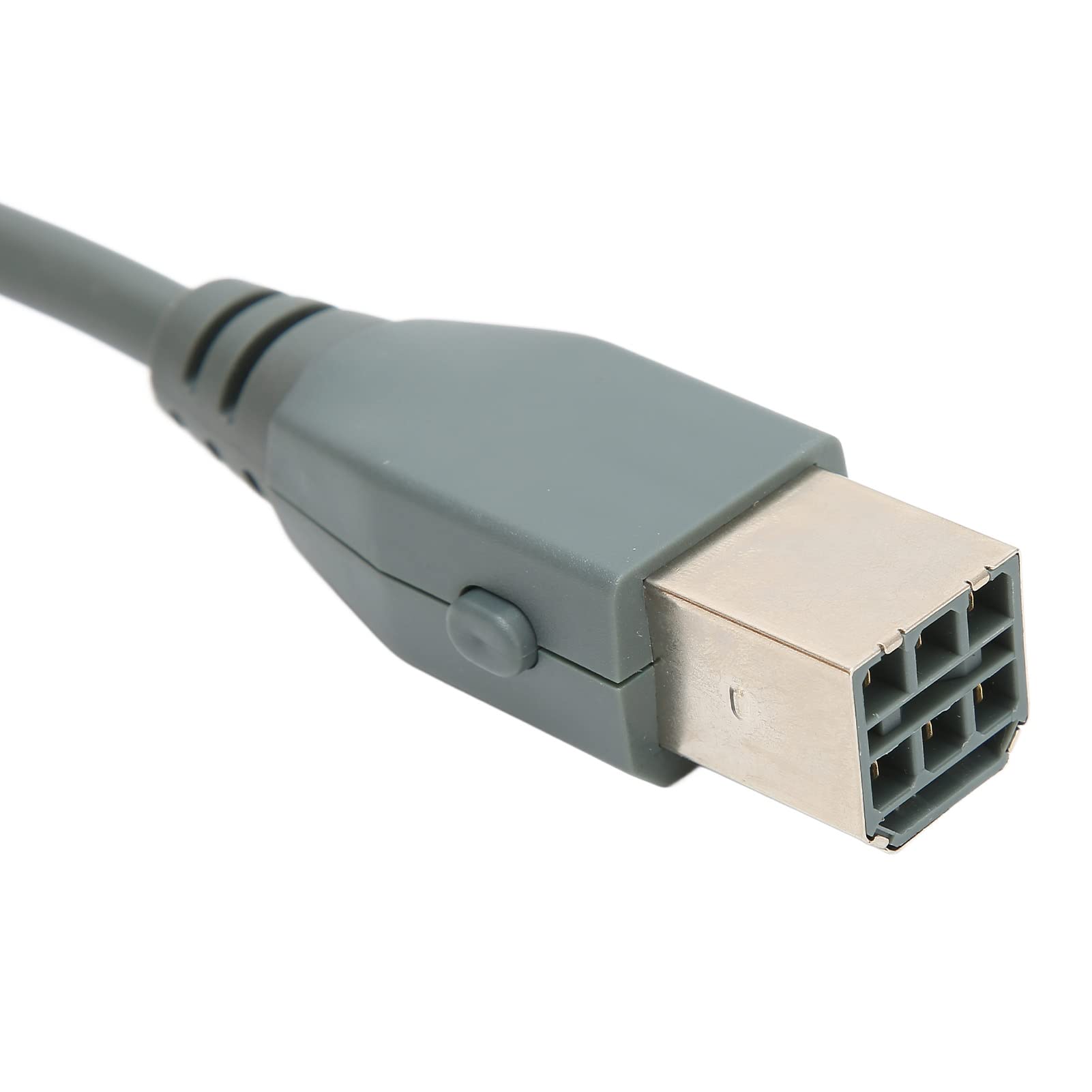 FOUF Adattatore CA per Xbox 360, Alimentatore con Cavo di Ricambio Caricabatterie Power Brick, Caricabatterie per Console di Gioco, Versione a Basso Rumore con Tensione Automatica 185-265V(Spina UE)