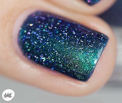 Image of ILNP Interstellar - Navy, Teal, Purple Holographic Nail Polish