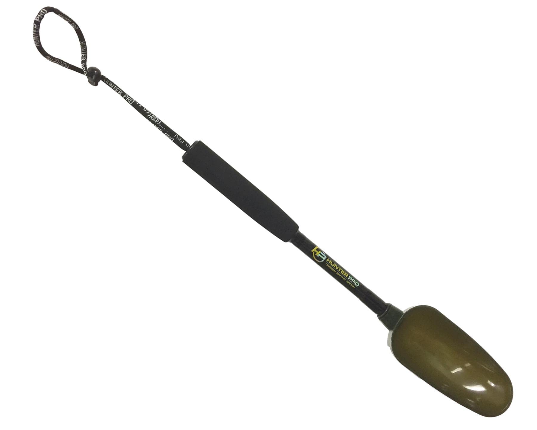 Hunter Pro Carp Fishing Baiting Spoon Particle Bait Throwing Spoon & Handle. Carbon Fibre