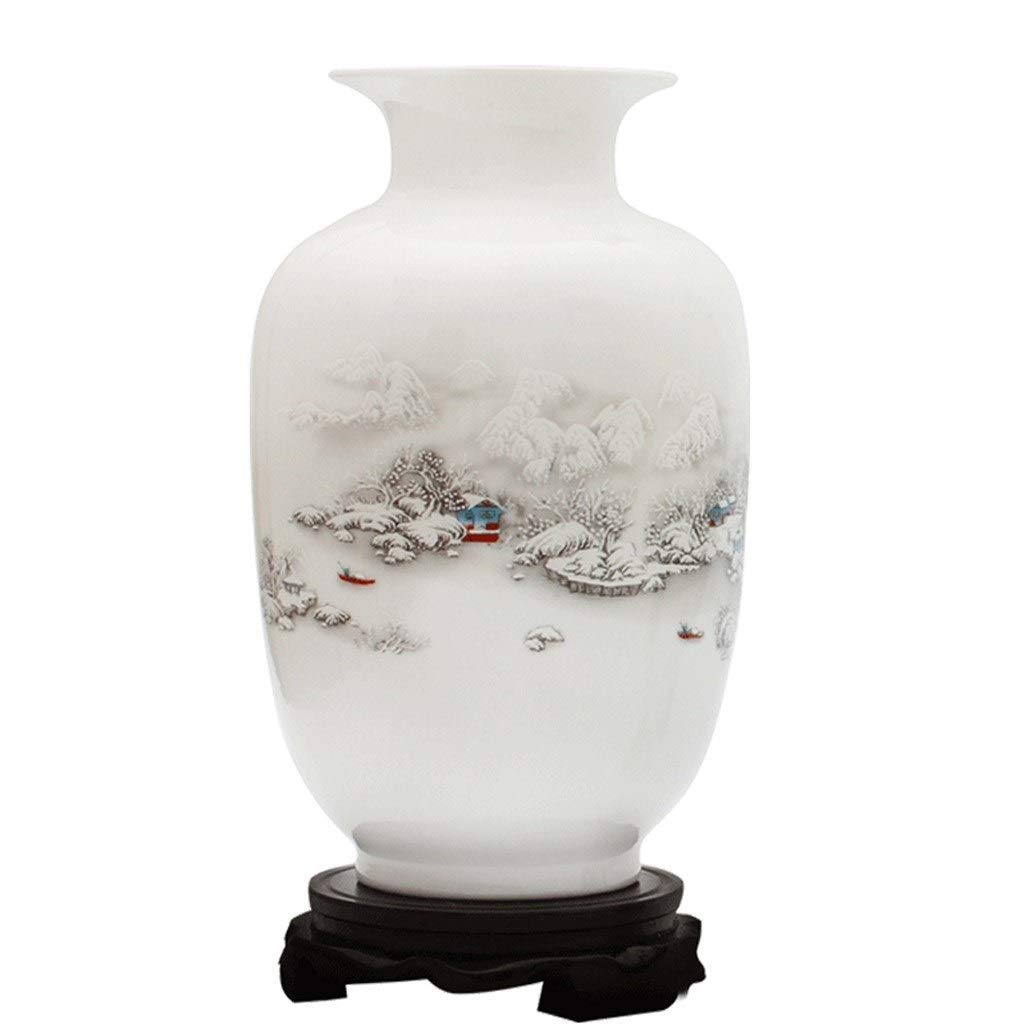 Ngdfgr As Known Vase/Decorative Vase Ceramic Small Vase Home Decorations Ornaments Living Room Tv Cabinet Crafts Flower Vase
