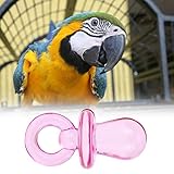  Shanrya Taidda- de Fin d\'année Jouet de Morsure de Perroquet, Jouet à mâcher pour Animaux de Compagnie 50 pièces Mamelon d\'oiseau Mamelon coloré Mamelon Mamelon, Oiseau de Mamelon BRIC