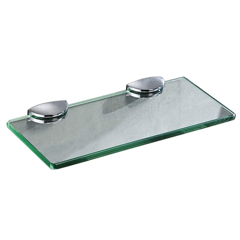 Wielofunkcyjna naścienna półka łazienkowa trójkątna hartowana s nizer kabina prysznicowa Sto 18 x 10 cm zajmuje mało miejsca dla łatwego dostępu