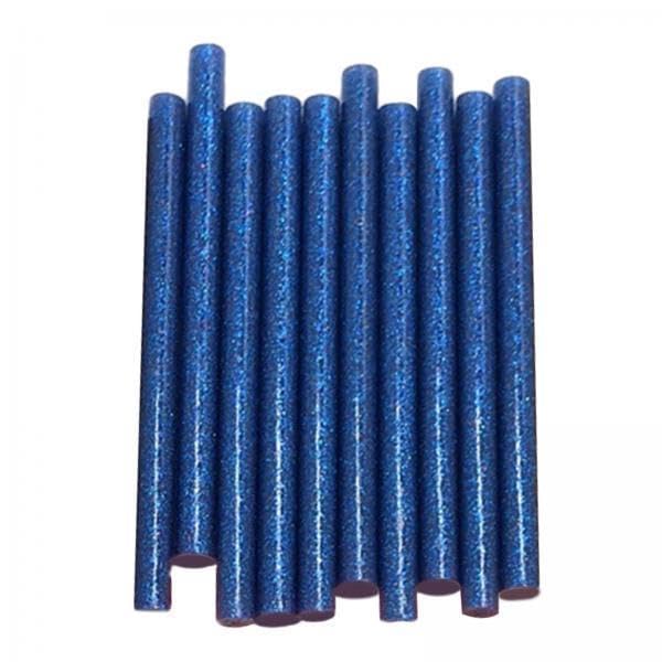 2x10 Pieces Colored Hot Melt Glue Sticks Glitter Hot Glue Sticks for DIY Craft Blue |Crafts | Multi-Purpose Craft Supplies | Adhesives & Tape | Glue Guns & Sticks-image-9