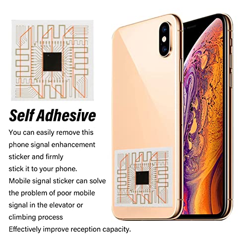 Handy-Signalaufkleber, Signalverstärkendes Signal, Antennenverstärker, Selbstklebende, Leichte 5-teilige Leiterplatte für Aufzüge für Summer