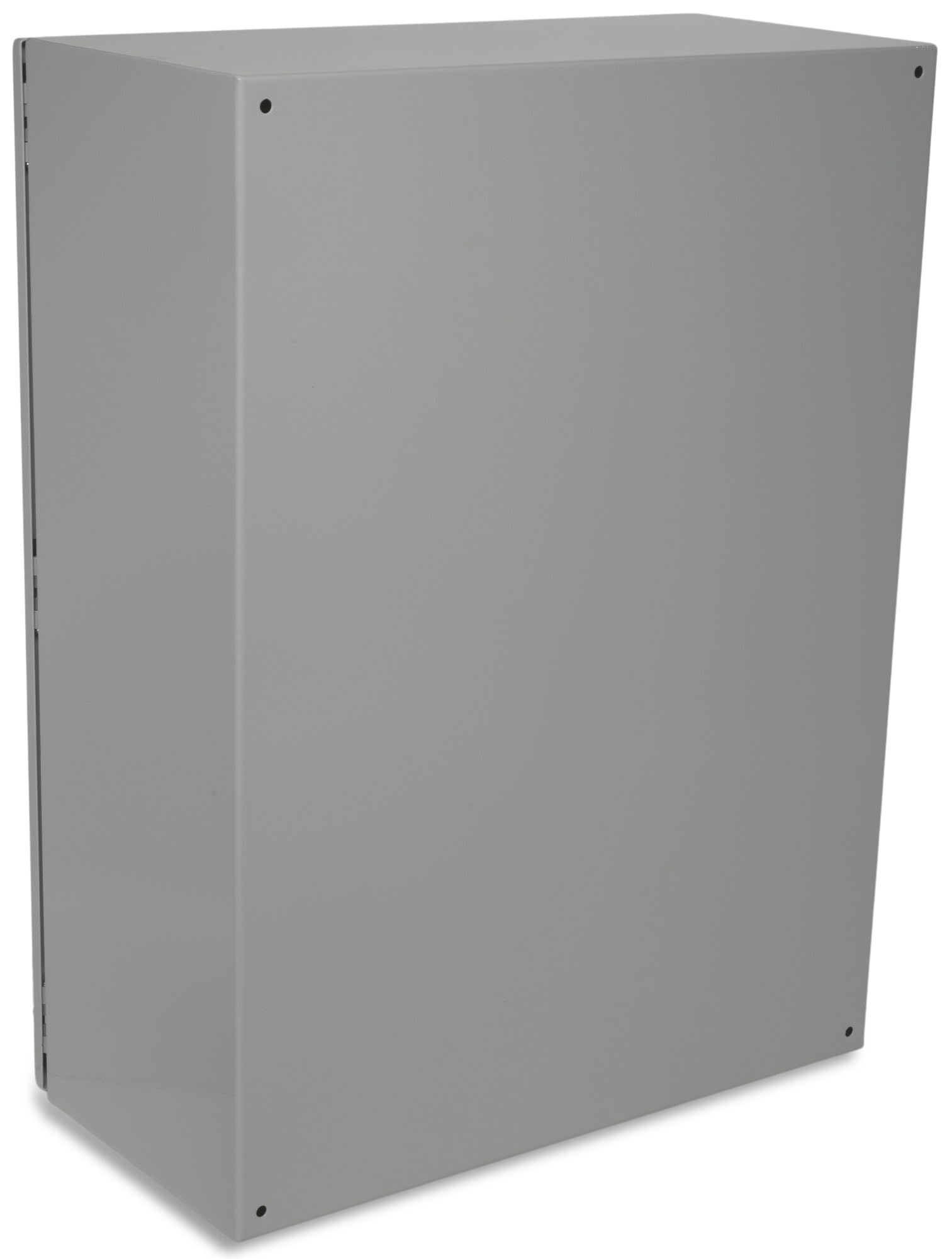BOXEXPERT Skrzynka rozdzielcza zewnętrzna IP66, blacha stalowa 800 x 600 x 300 mm, seria Treva, wodoszczelna, skrzynka sterownicza, skrzynka elektryczna, szafa ścienna, obudowa przemysłowa, szara