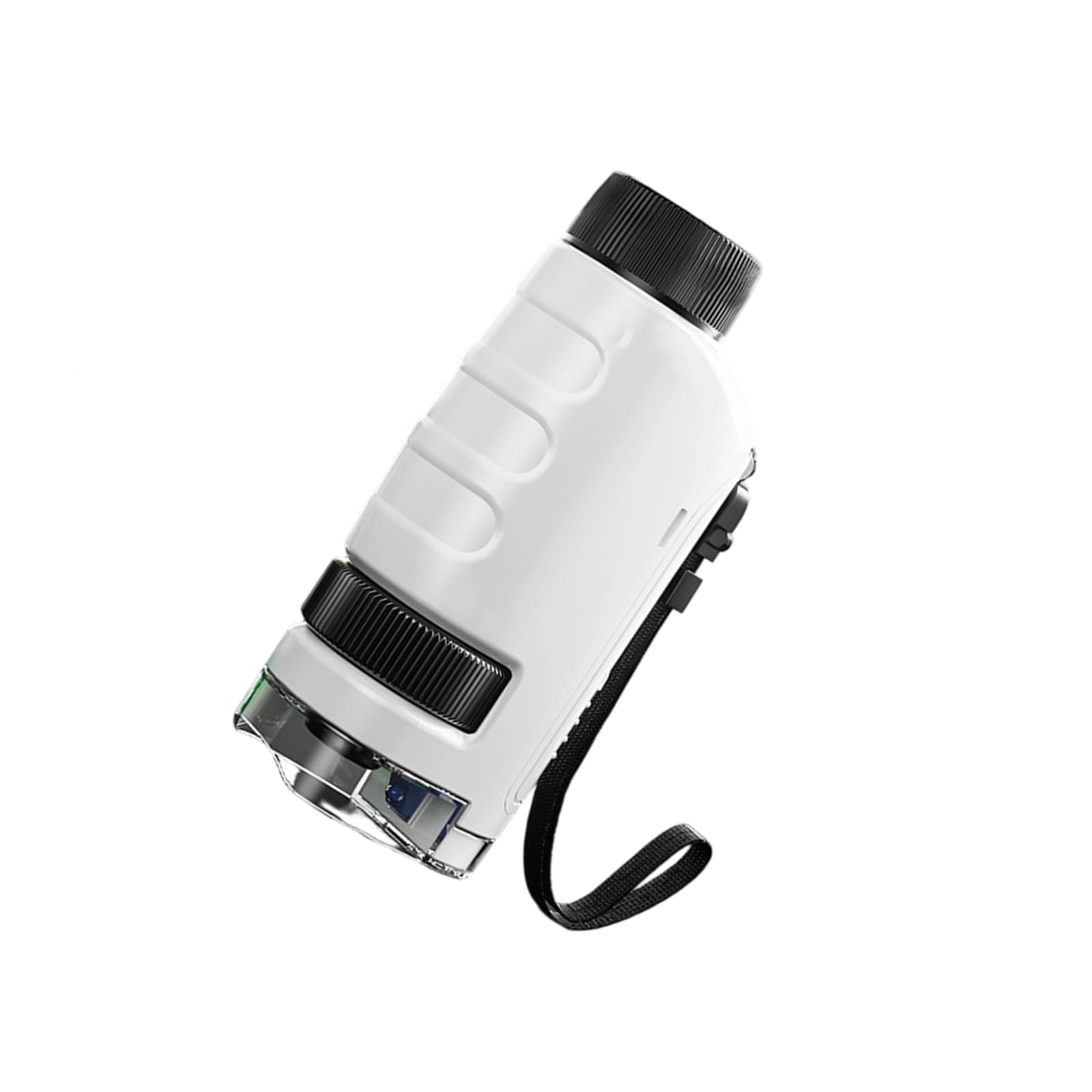 Fromceo White Lightweight Travel Microscope With Multiple Magnification Option For Explorers To Discover Microscopic Portable Microscope
